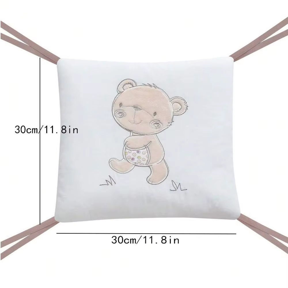 Baby Bed Protector Crib Bumper Pads 6Pcs/Set Baby Bed Bumper Kids Safety Bed around Cotton Blend Crib Anti-Collision Anti-Fall