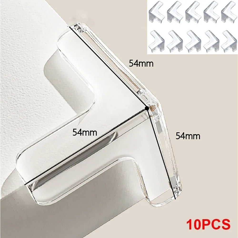 Anti Collision Baby Proofing High Quality PVC Transparent Table Edge Protector Self Adhesive Kids Safety Airbag Furniture Bumper