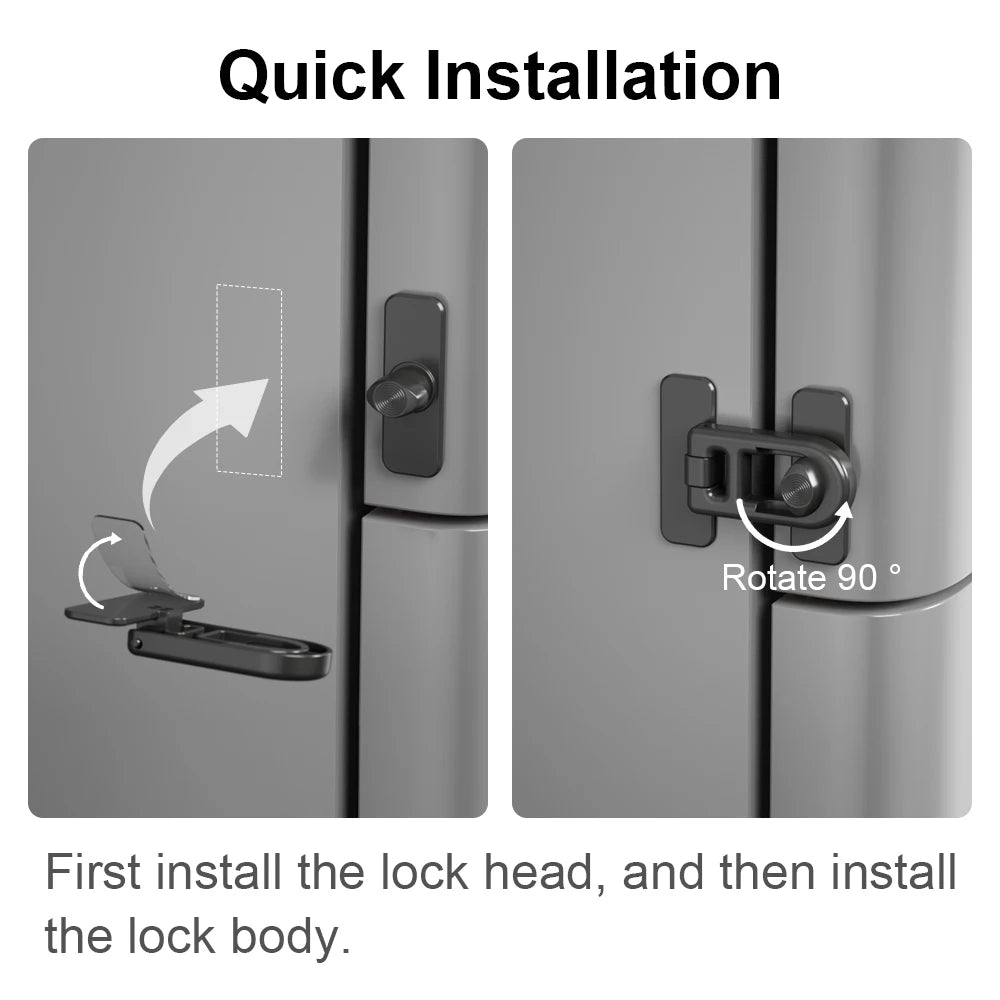 Child Safety Fridge Lock Single-Door Refrigerator Door Stopper Baby Protection Kids Safety Care Freezer Lock