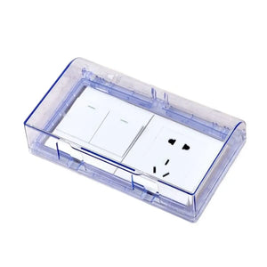 Portable 86 Type Switch Protective Cover Splash-Proof Box Power Outlet Electric Plug Cover Kids Safety Socket Protector Home