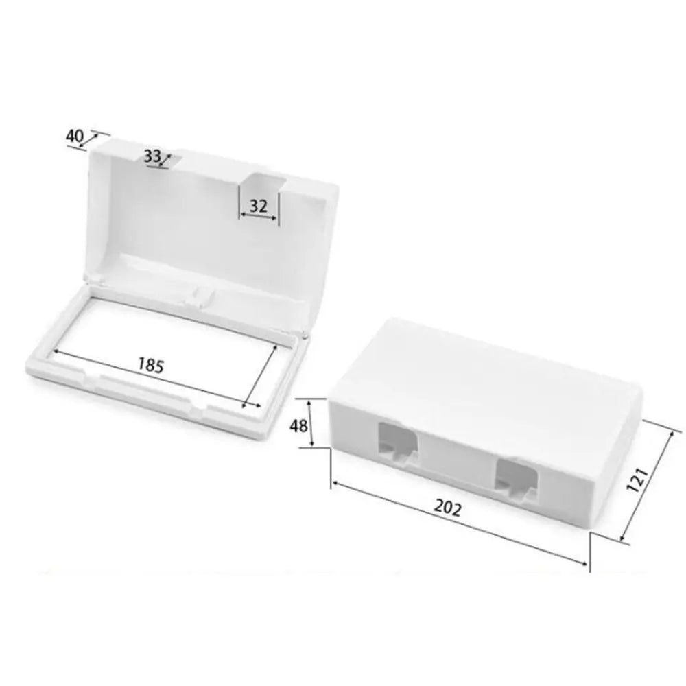 Portable 86 Type Switch Protective Cover Splash-Proof Box Power Outlet Electric Plug Cover Kids Safety Socket Protector Home