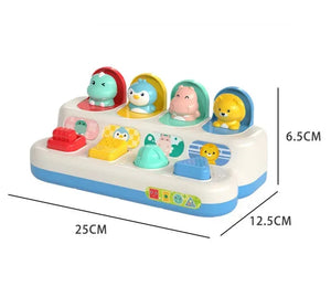6 in 1 Montessori Activity Cube Baby Toys Sensory Busy Board Travel Toy Educational Learning Basic Life Skills Toys for Toddler
