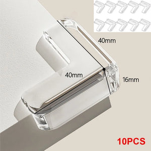 Anti Collision Baby Proofing High Quality PVC Transparent Table Edge Protector Self Adhesive Kids Safety Airbag Furniture Bumper