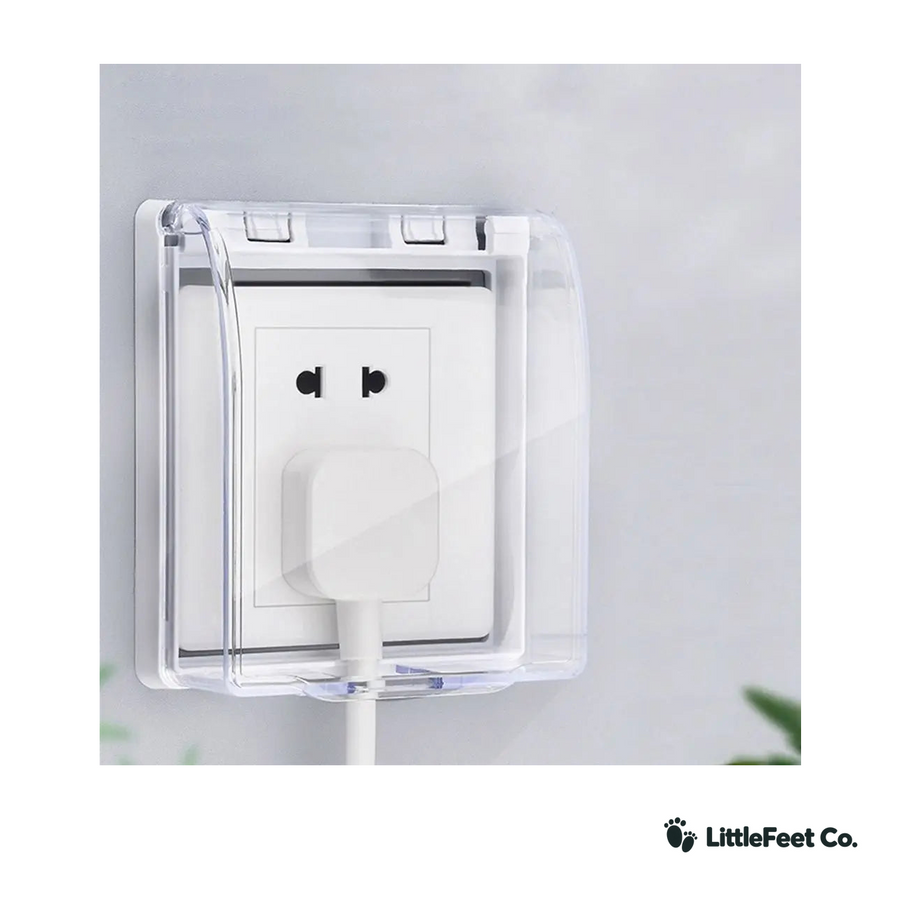 Childproof Outlet Covers - Splash-Proof Socket Protectors (7-Pack)