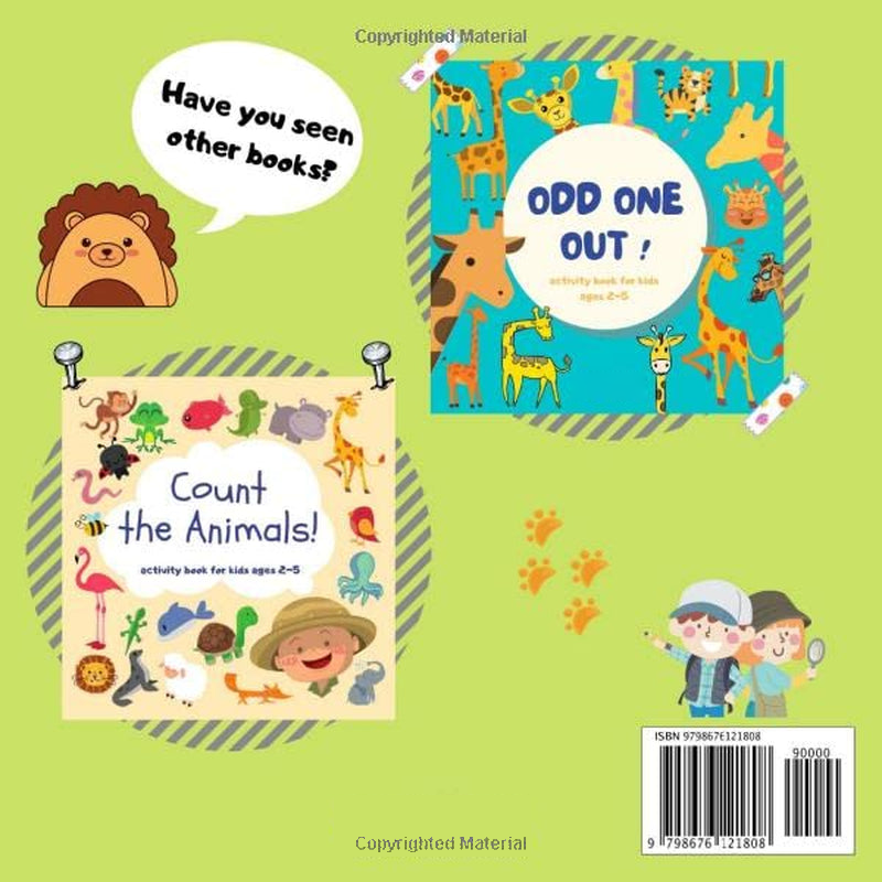 Search and Find Activity Book - Look-and-Find Puzzle Book for Ages 2-5