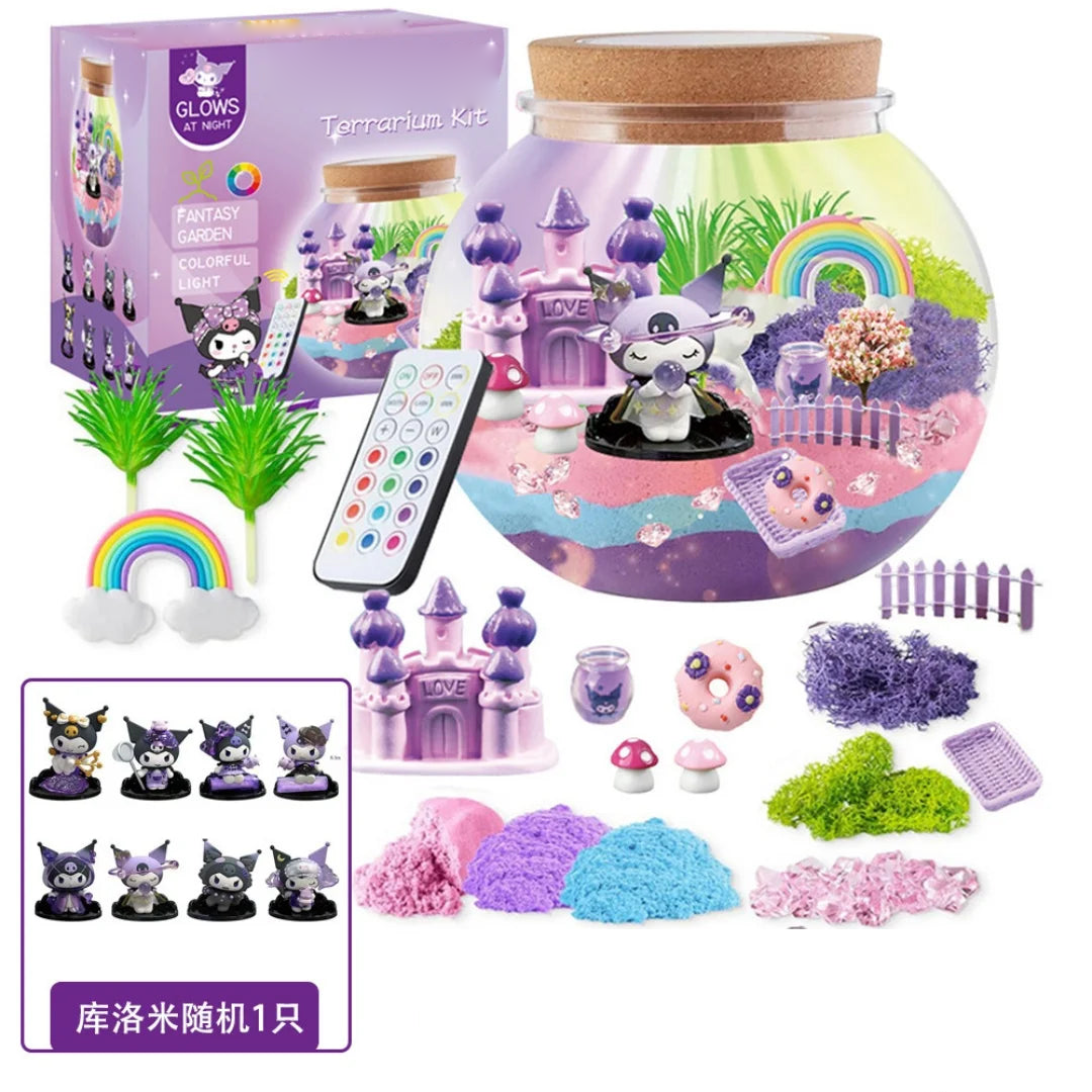 Light-Up Terrarium Craft Kit - Build a Glowing Jar Garden