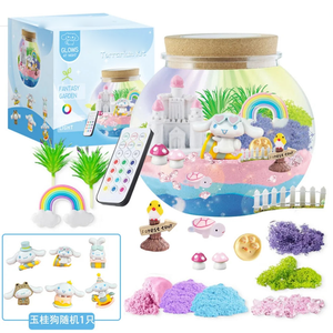 Light-Up Terrarium Craft Kit - Build a Glowing Jar Garden