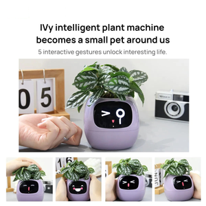 AI Smart Plant Pot - Self-Watering Planter That Teaches Kids Plant Care