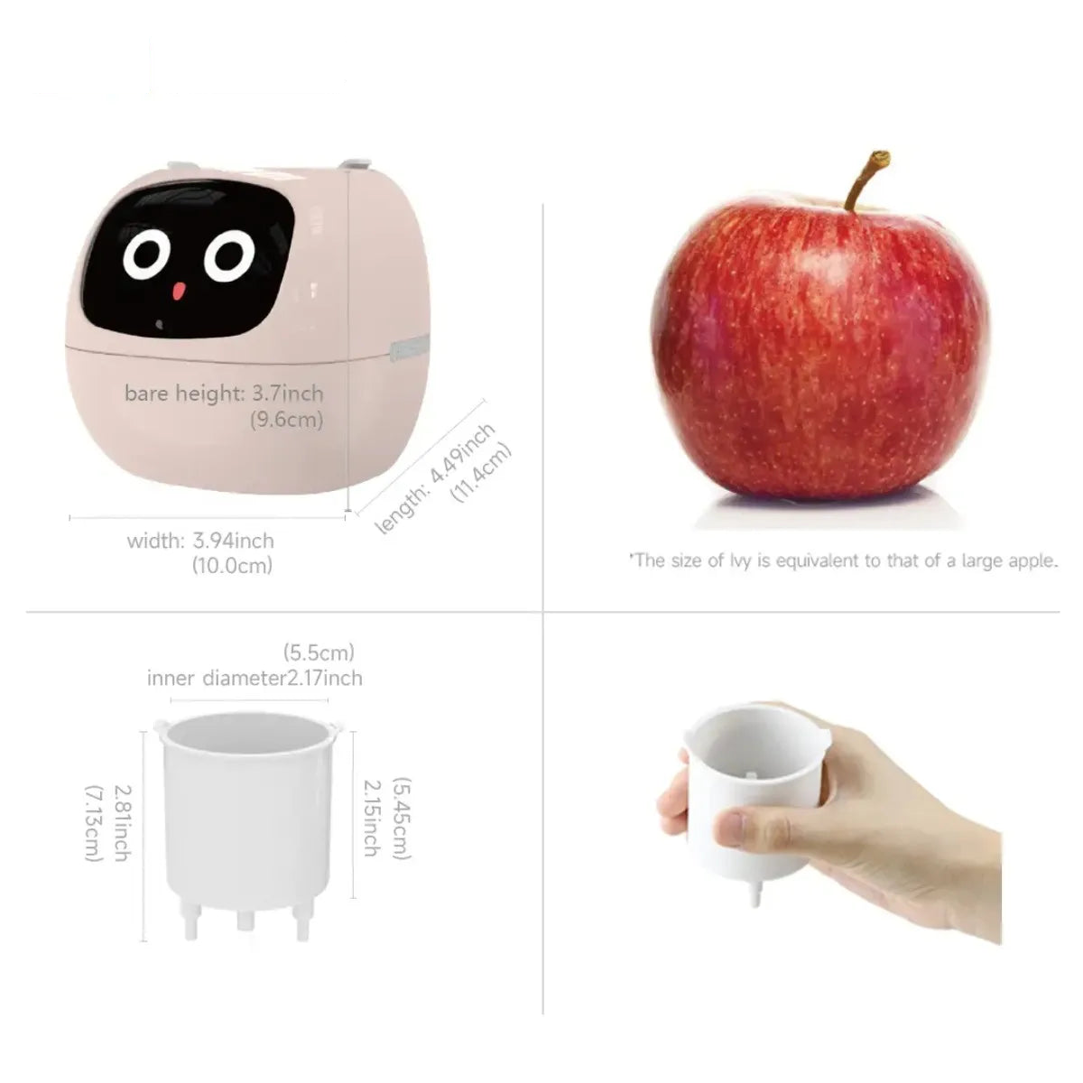 AI Smart Plant Pot - Self-Watering Planter That Teaches Kids Plant Care