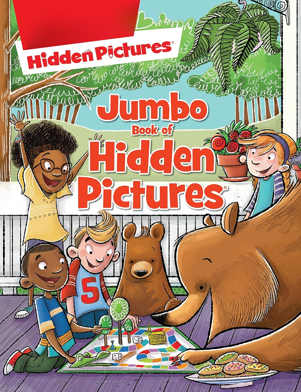 Jumbo Hidden Pictures book — cover detail