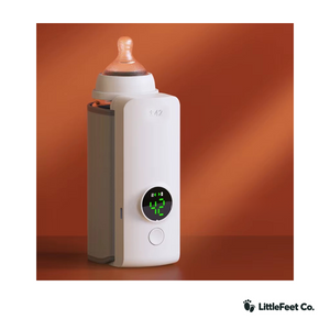 Portable Bottle Warmer - USB Rechargeable with Temperature Display