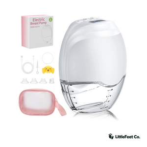 Wearable Electric Breast Pump - Hands-Free, 12 Levels & 3 Modes